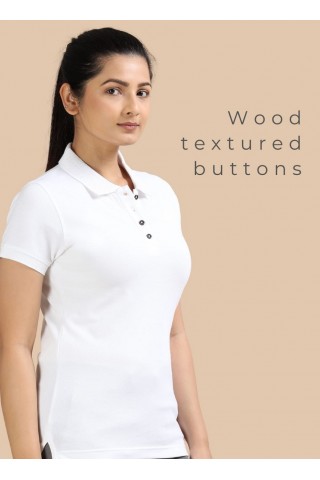 Womens White Collar