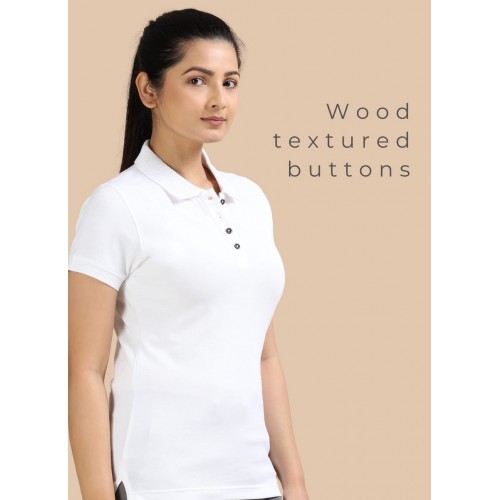 Womens White Collar