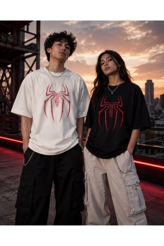 Spider Verse Terry Oversize Unisex Tee