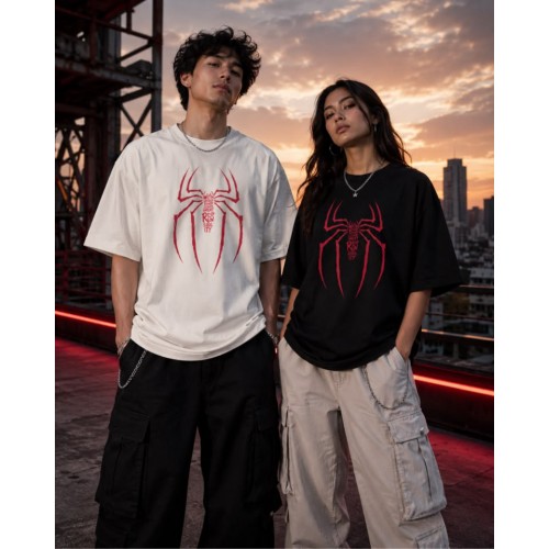 Spider Verse Terry Oversize Unisex Tee