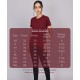 Womens Maroon